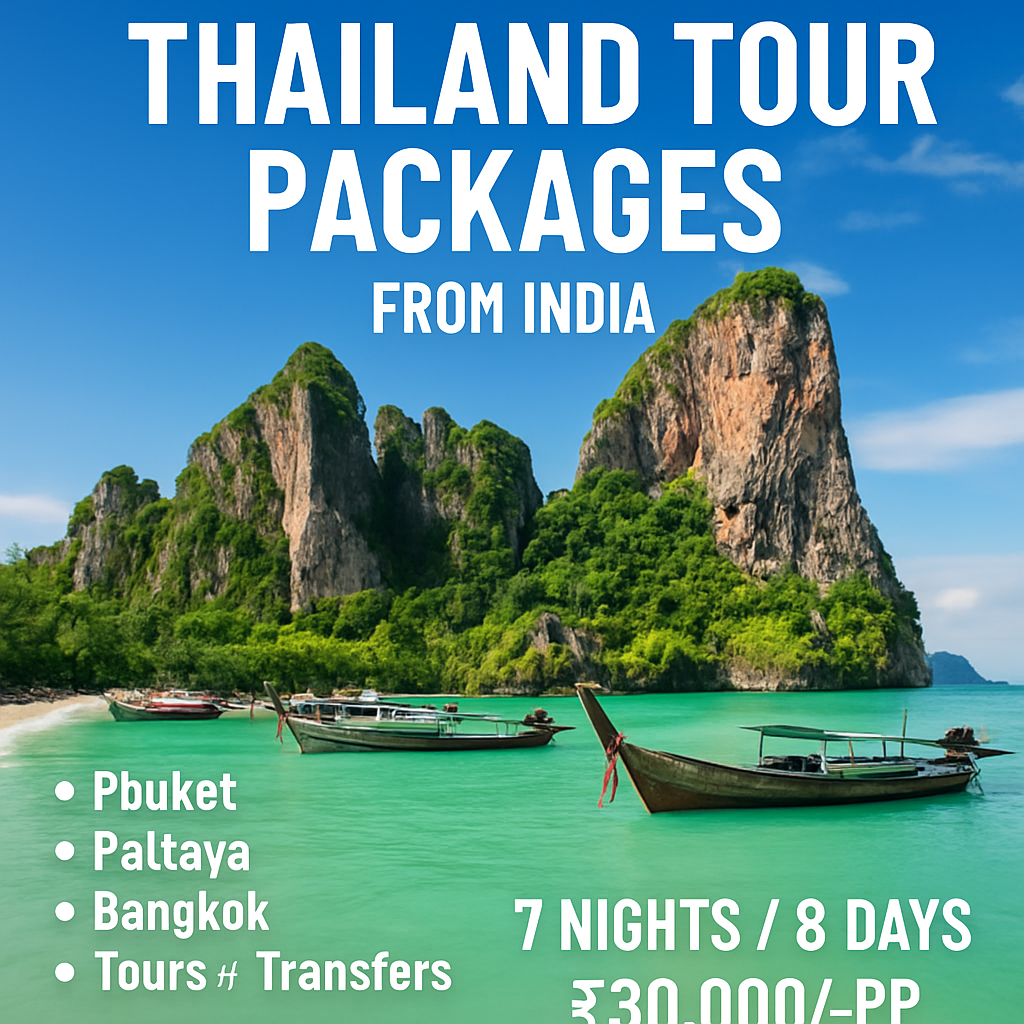 Thailand Tour Packages from India